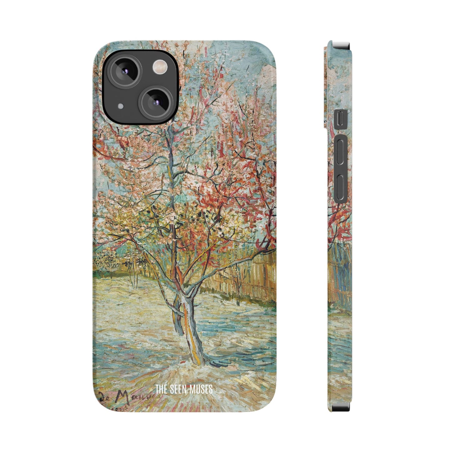 Pink Peach Trees by Vincent Van Gogh