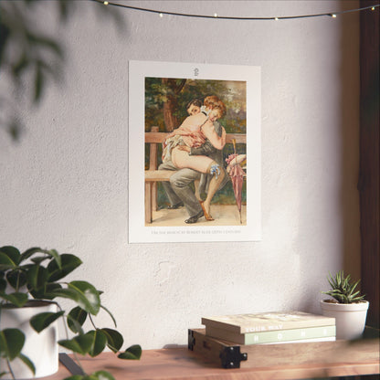 ‘On the bench’ by Robert Auer (20th Century)