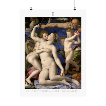 Venus, Cupid, Folly and Time - Bronzino (1545)
