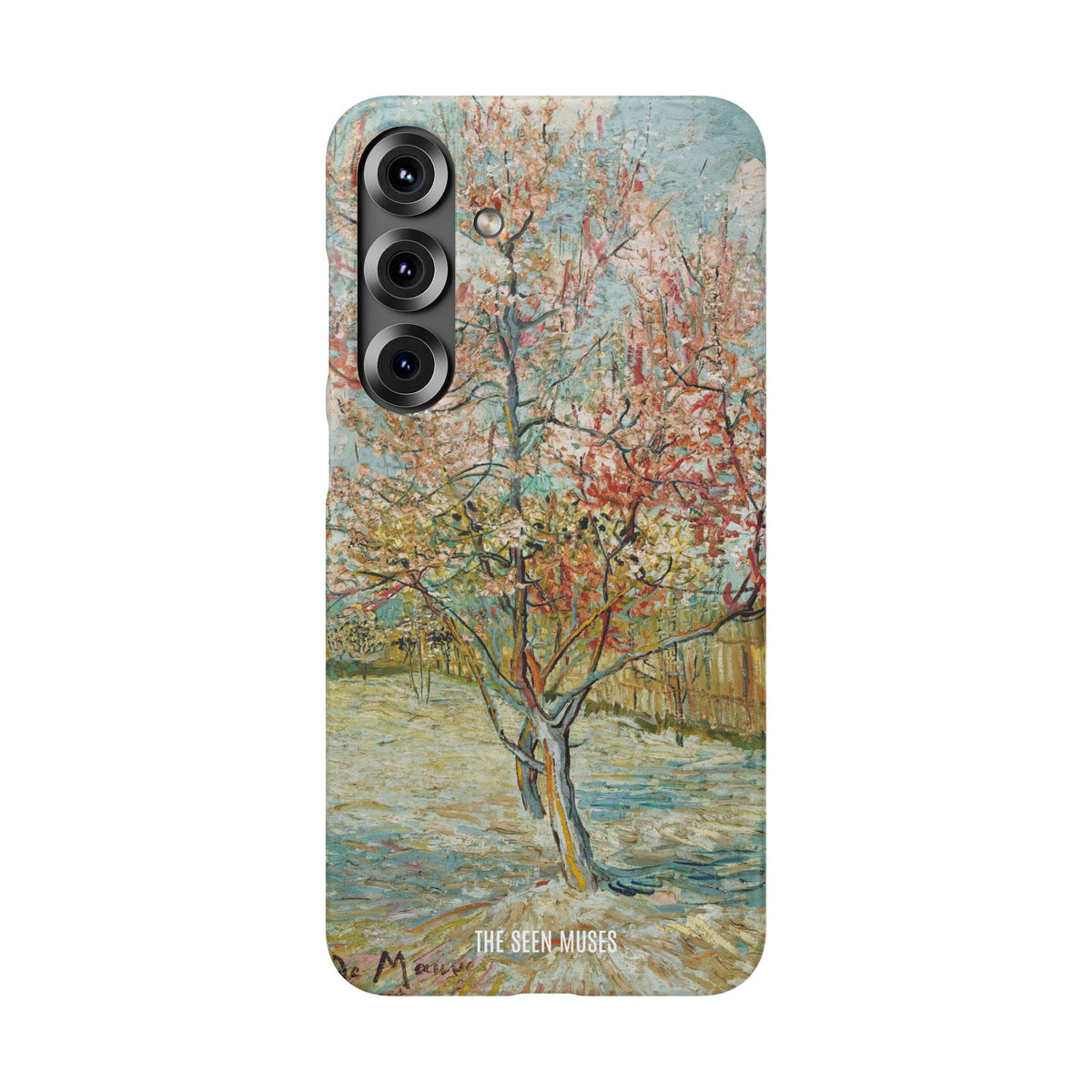 Pink Peach Trees by Vincent Van Gogh