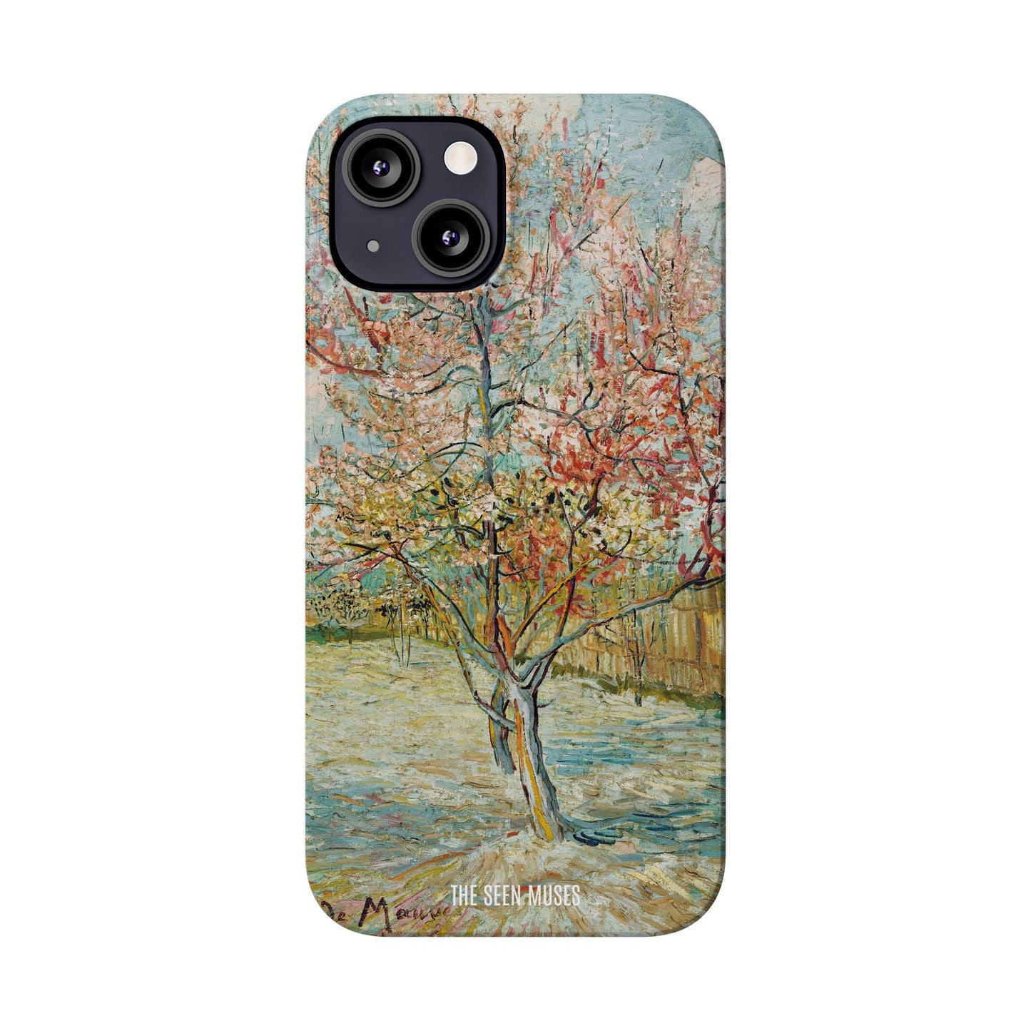 Pink Peach Trees by Vincent Van Gogh