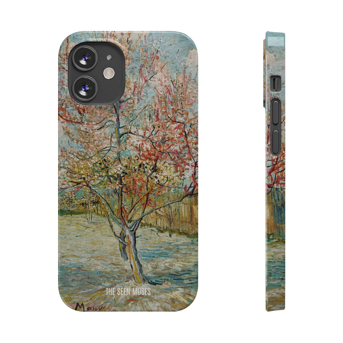Pink Peach Trees by Vincent Van Gogh