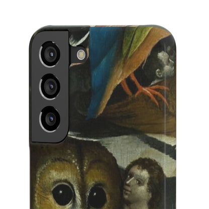 Owl detail by Hieronymus Bosch