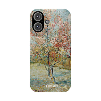 Pink Peach Trees by Vincent Van Gogh