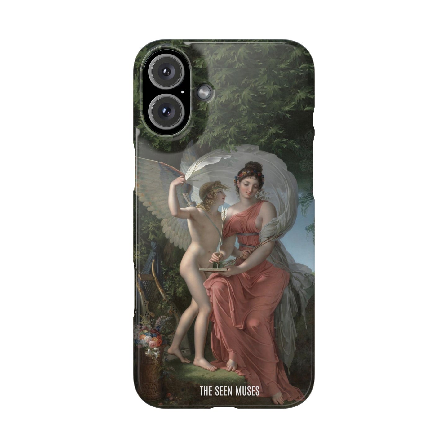 Erato, Muse of Lyrical Poetry by Charles Meynier (1800)