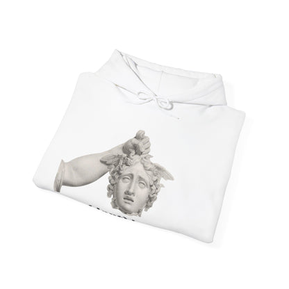 Hooded Sweatshirt - Perseus Triumphant by Domenico Marchetti  (Front+Back)