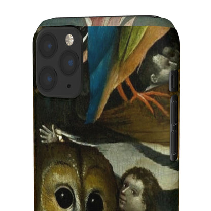 Owl detail by Hieronymus Bosch