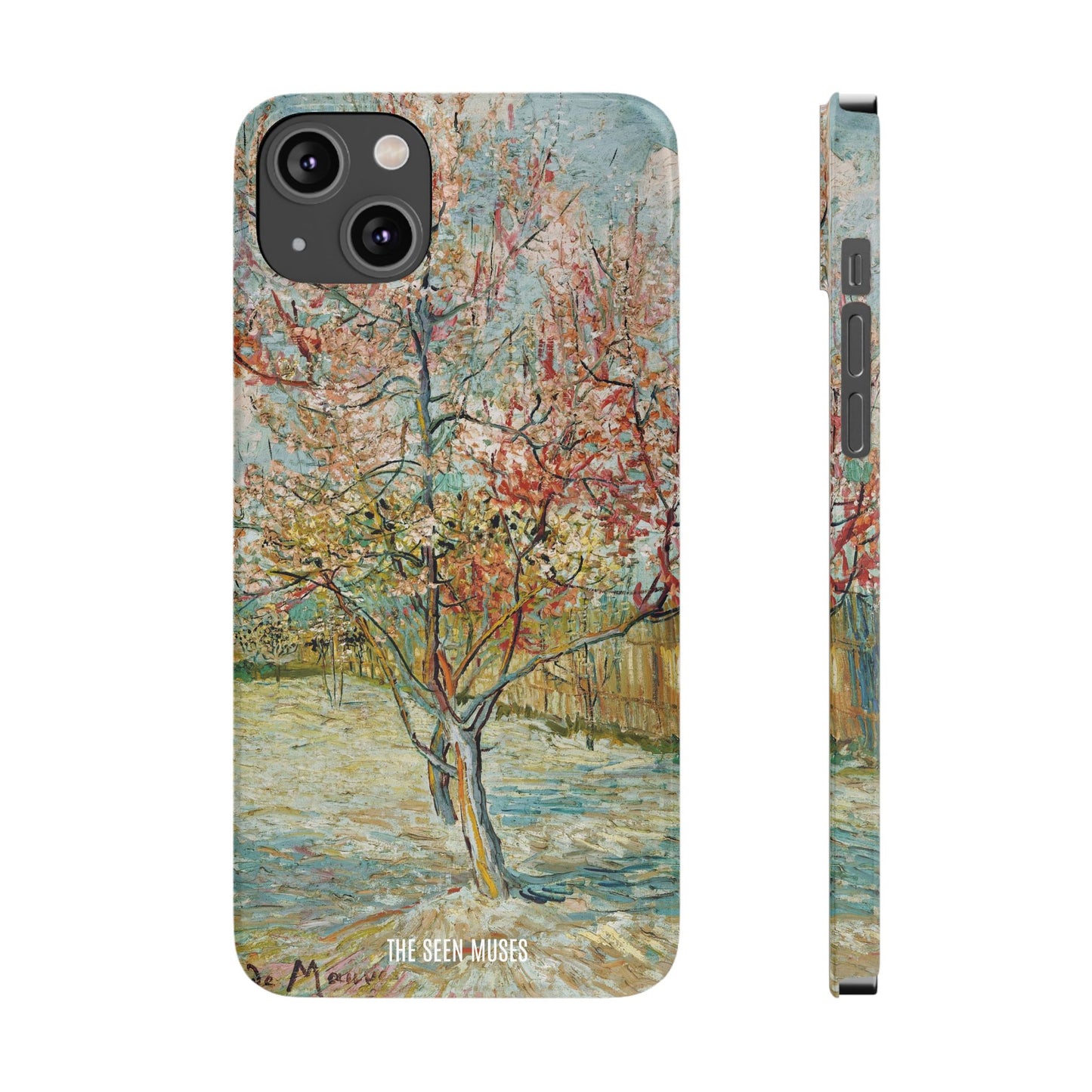 Pink Peach Trees by Vincent Van Gogh