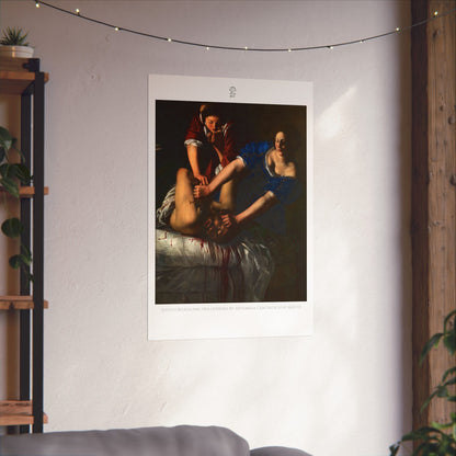 Judith Beheading Holofernes by Artemisia Gentileschi (c.1612-13)