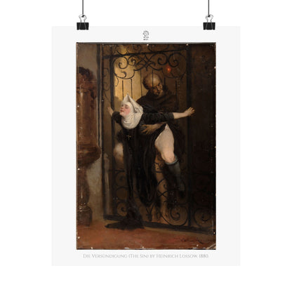 Die Versündigung (The Sin) by Heinrich Lossow. 1880.