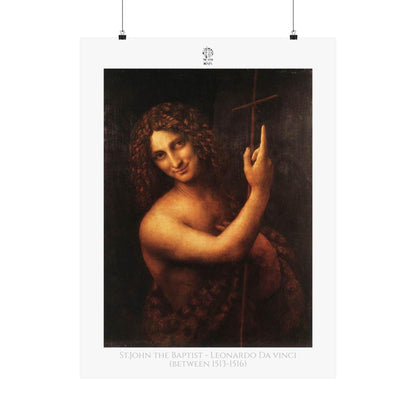 St John the Baptist - Leonardo da Vinci (between 1513-1516)