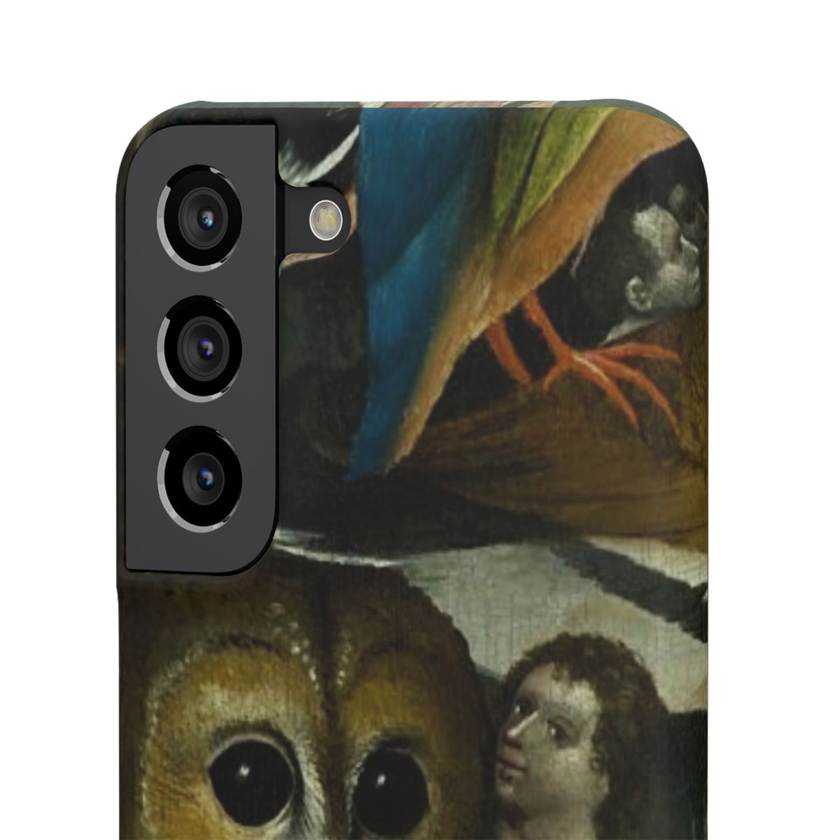 Owl detail by Hieronymus Bosch