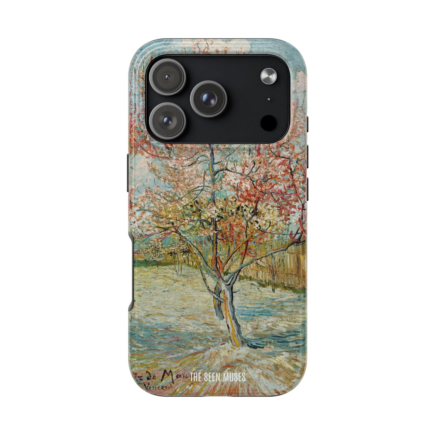 Pink Peach Trees by Vincent Van Gogh