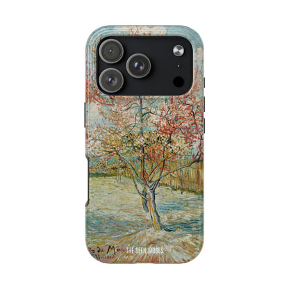 Pink Peach Trees by Vincent Van Gogh