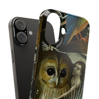Owl detail by Hieronymus Bosch
