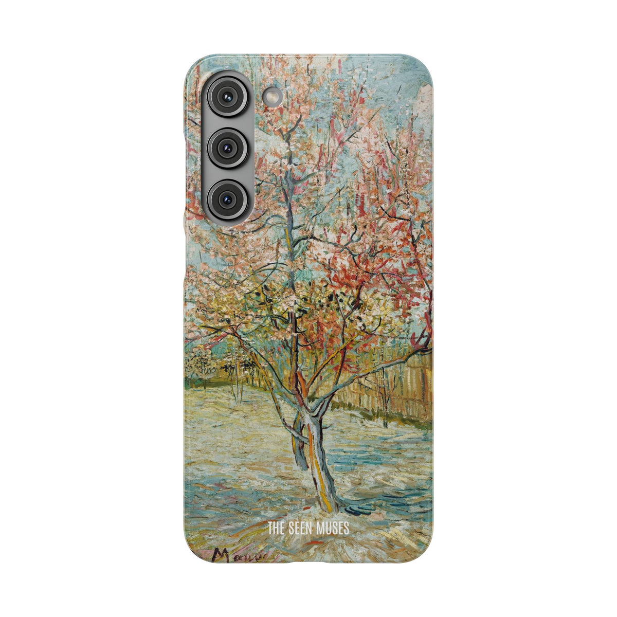 Pink Peach Trees by Vincent Van Gogh