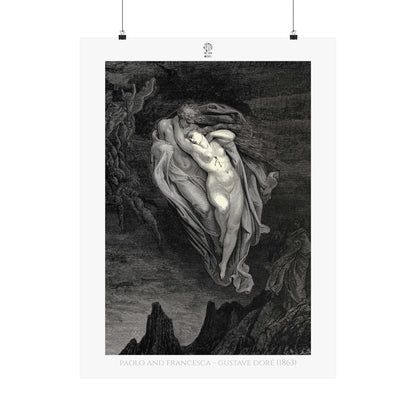 Paolo and Francesca da Rimini - Gustave Doré (1863)