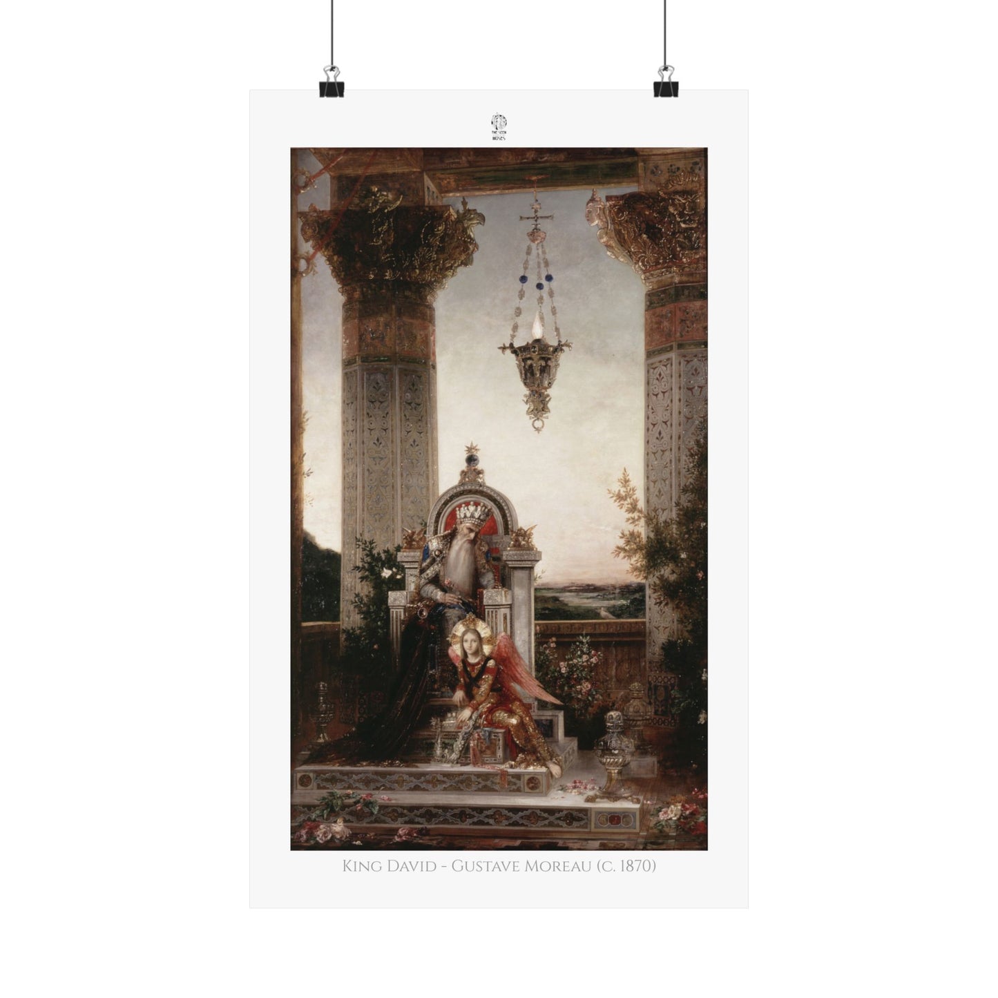 King David - Gustave Moreau (c. 1870)