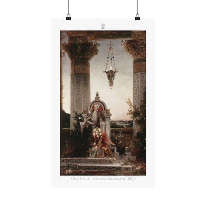 King David - Gustave Moreau (c. 1870)