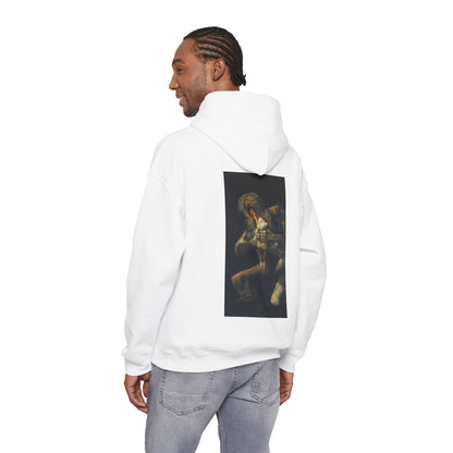 Hooded Sweatshirt - Saturn Devouring His Son by Francisco Goya (1819-23)