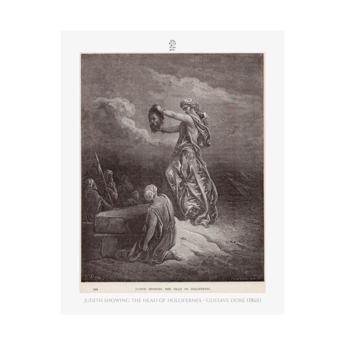 Judith showing the head of Holofernes by Gustave Doré (1866)