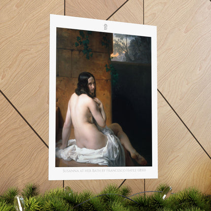 Susanna at her Bath by Francesco Hayez (1850)