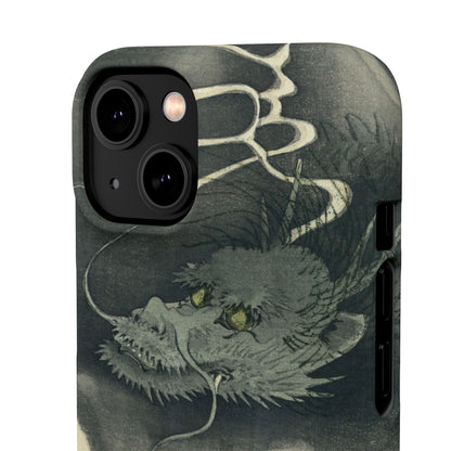 Japanese dragon, Ukiyo-e print (1892)