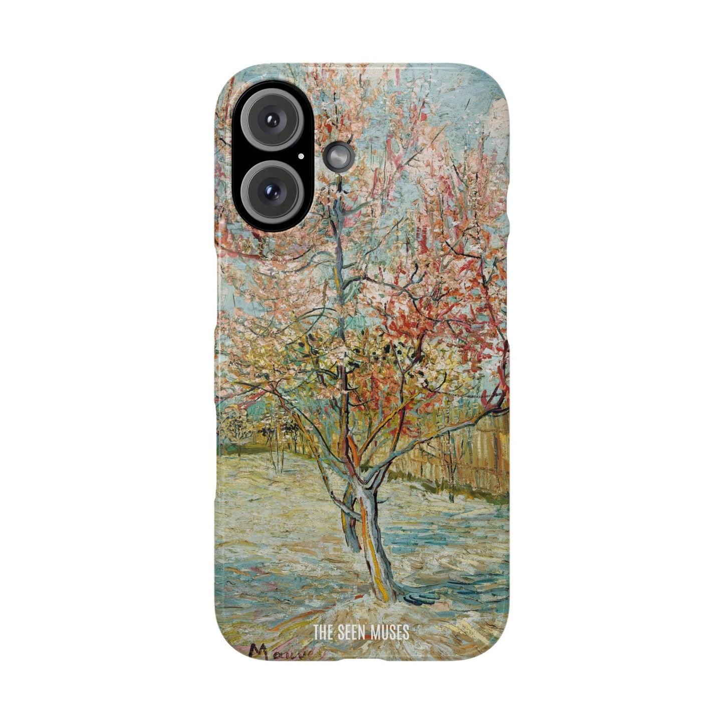 Pink Peach Trees by Vincent Van Gogh