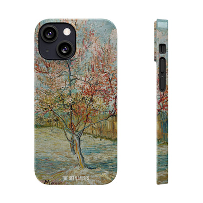 Pink Peach Trees by Vincent Van Gogh