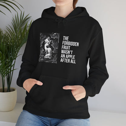 Hooded Sweatshirt- Adam and Eve in Paradise by Max Svabinsky
