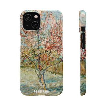 Pink Peach Trees by Vincent Van Gogh