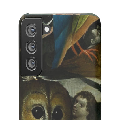 Owl detail by Hieronymus Bosch