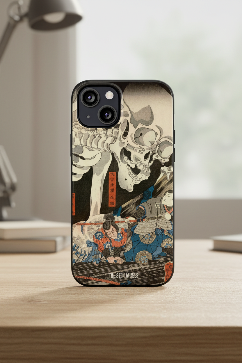 Takiyasha the Witch and the Skeleton Spectre by Utagawa Kuniyoshi (1845-46)