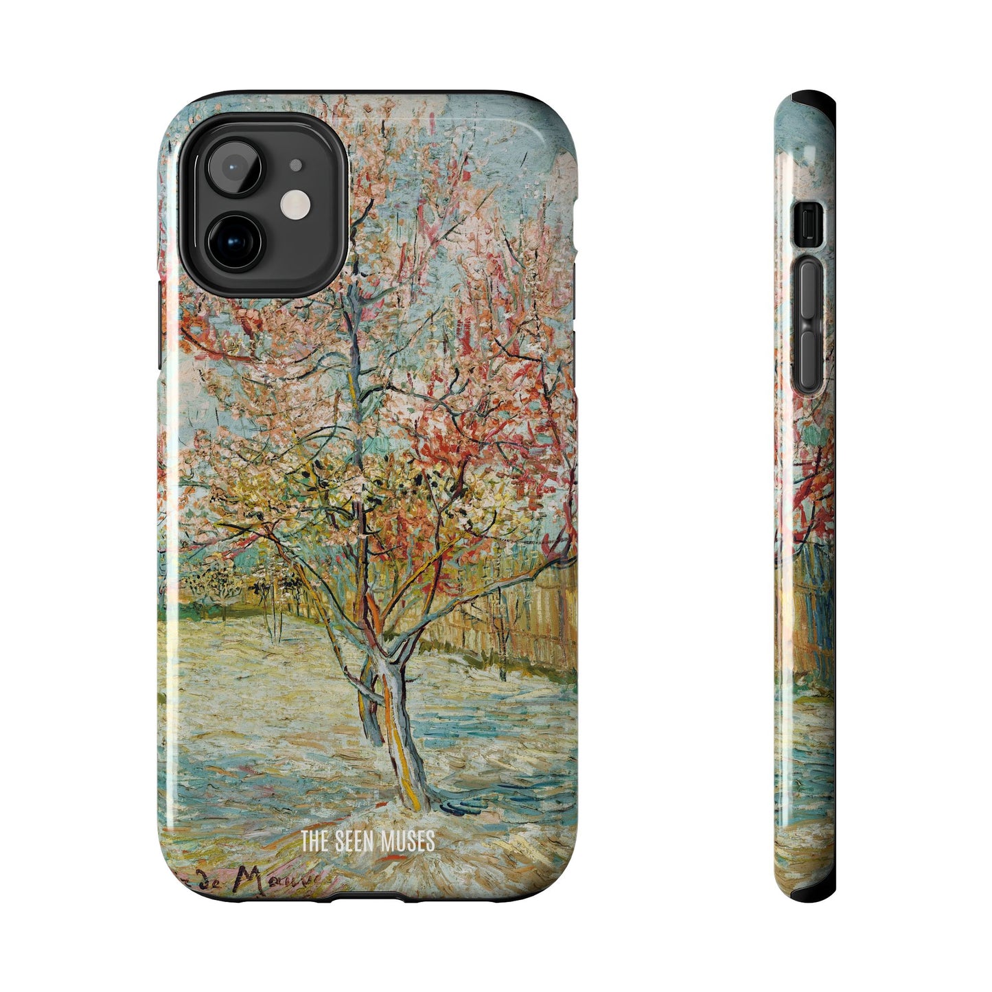 Pink Peach Trees by Vincent Van Gogh