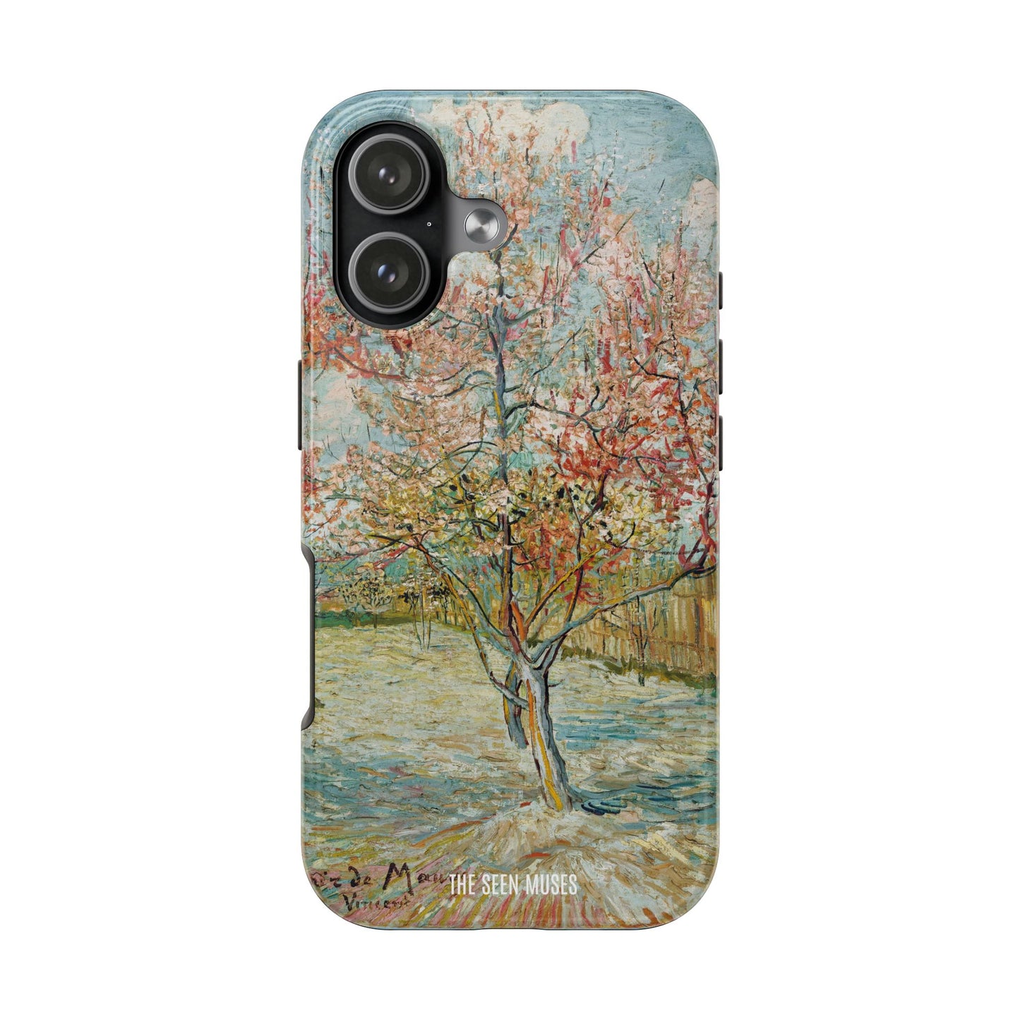 Pink Peach Trees by Vincent Van Gogh