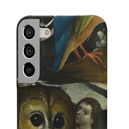 Owl detail by Hieronymus Bosch
