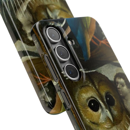 Owl detail by Hieronymus Bosch