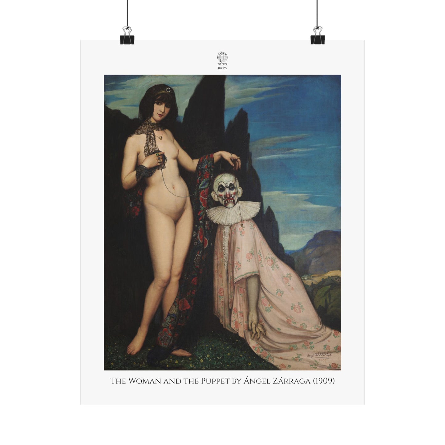 The Woman and the Puppet by Ángel Zárraga (1909)