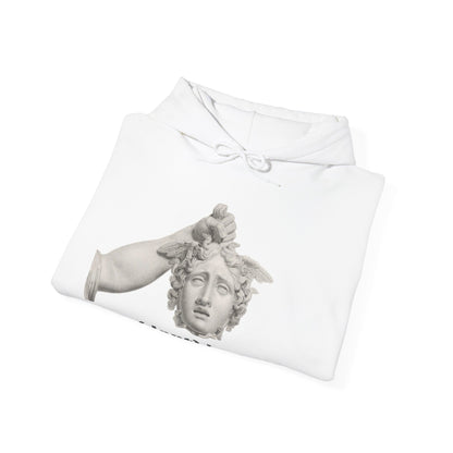 Hooded Sweatshirt - Perseus Triumphant by Domenico Marchetti  (Front+Back)