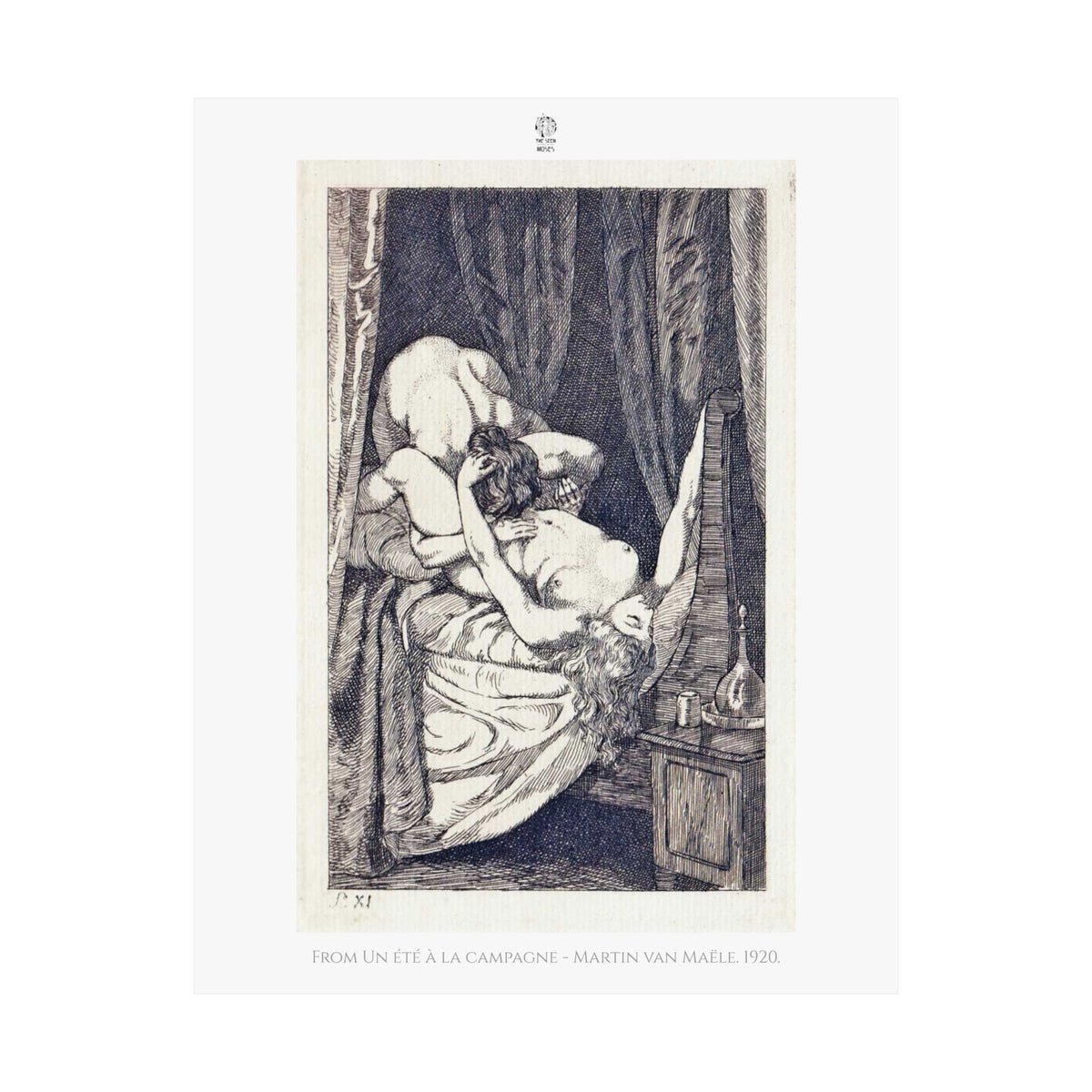 From Un été à la campagne by Martin van Maële. 1920.