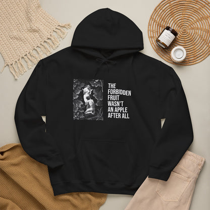 Hooded Sweatshirt- Adam and Eve in Paradise by Max Svabinsky