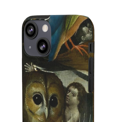 Owl detail by Hieronymus Bosch
