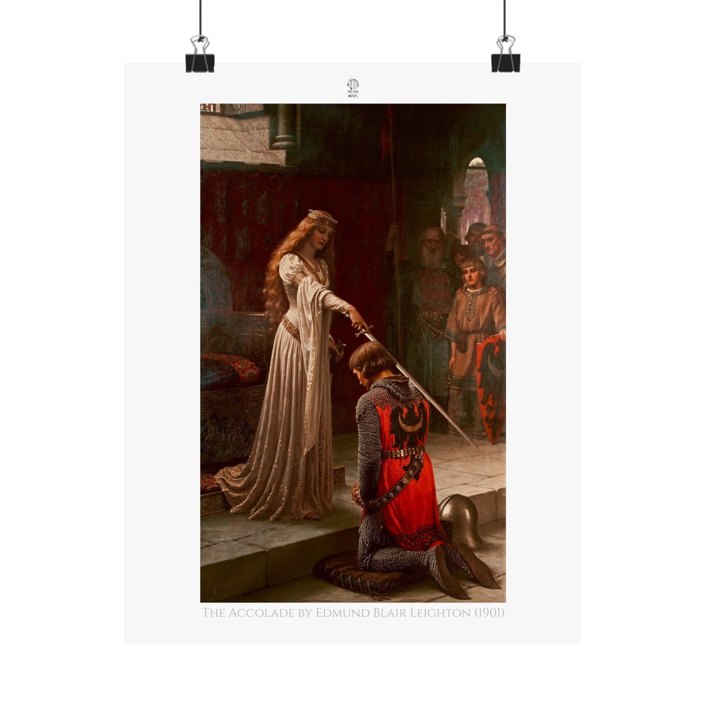 The Accolade by Edmund Blair Leighton (1901)