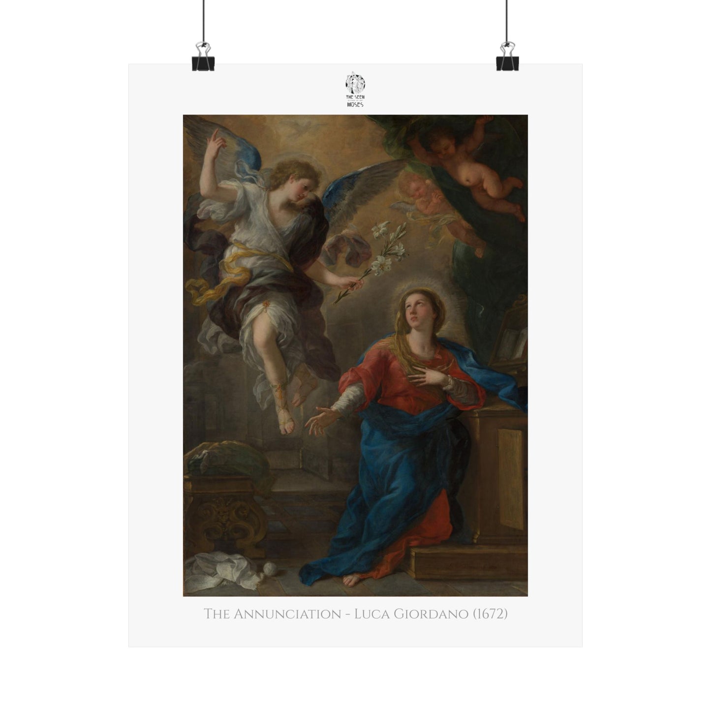 The Annunciation - Luca Giordano (1672)
