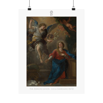 The Annunciation - Luca Giordano (1672)