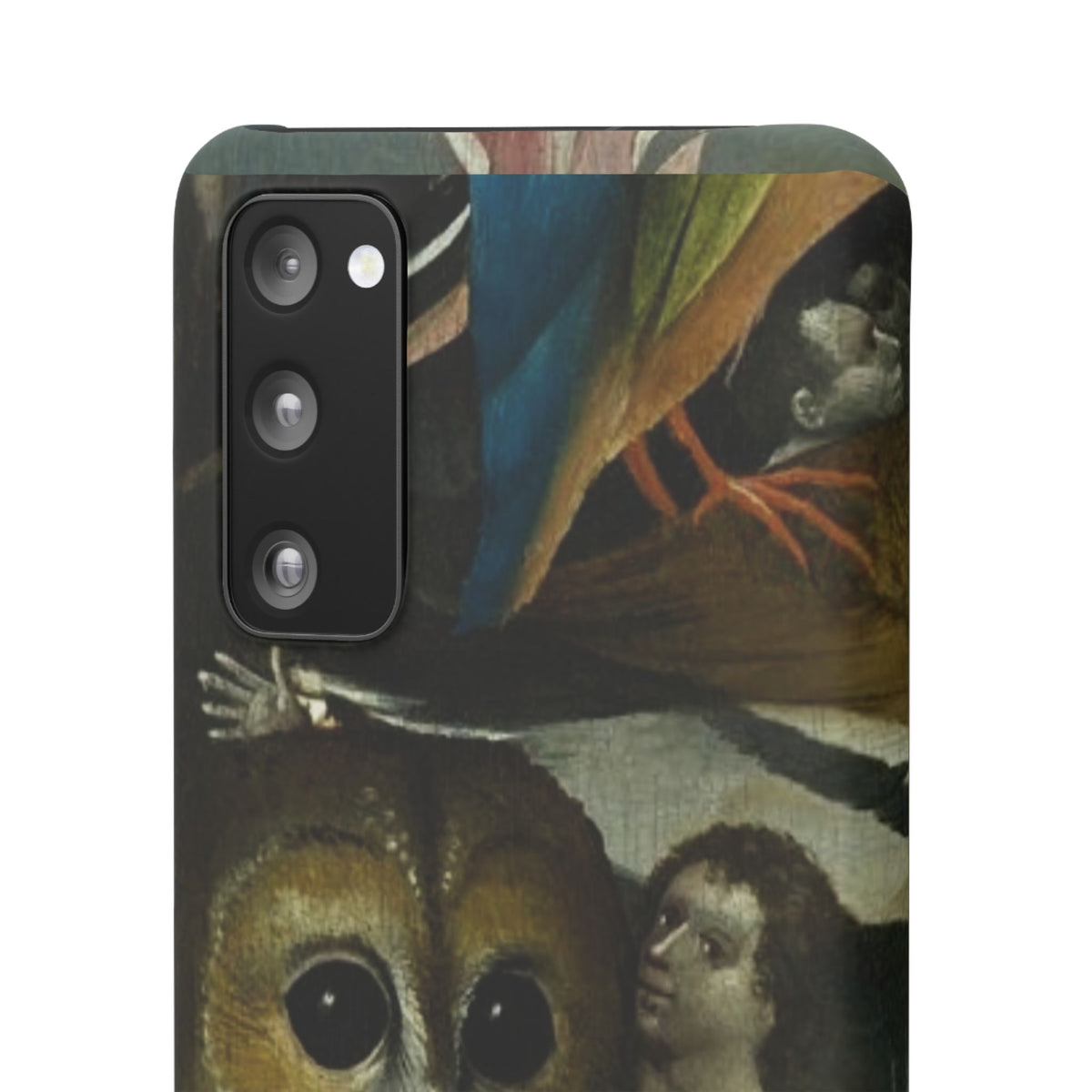 Owl detail by Hieronymus Bosch