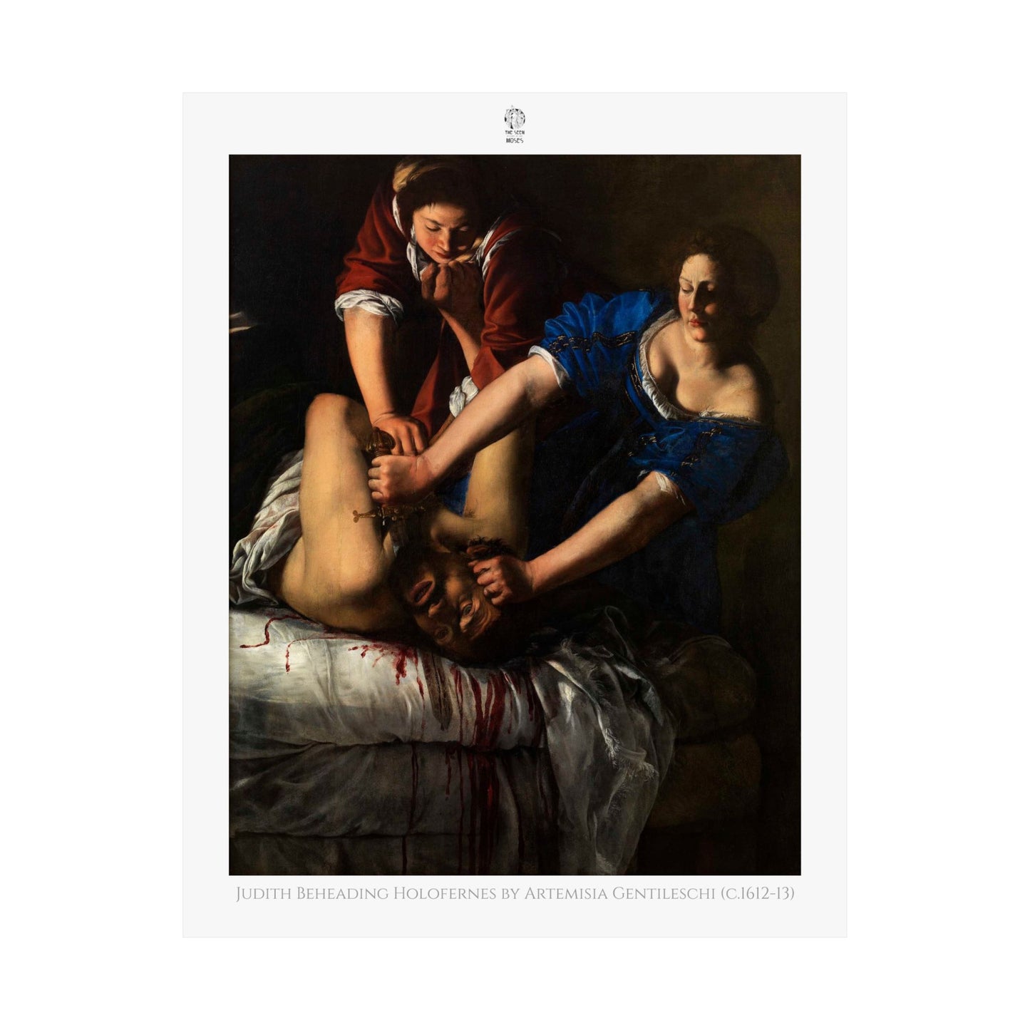 Judith Beheading Holofernes by Artemisia Gentileschi (c.1612-13)