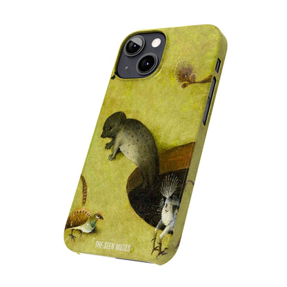 Seal detail from “Garden of Earthly Delights” by Hiernonymus Bosch