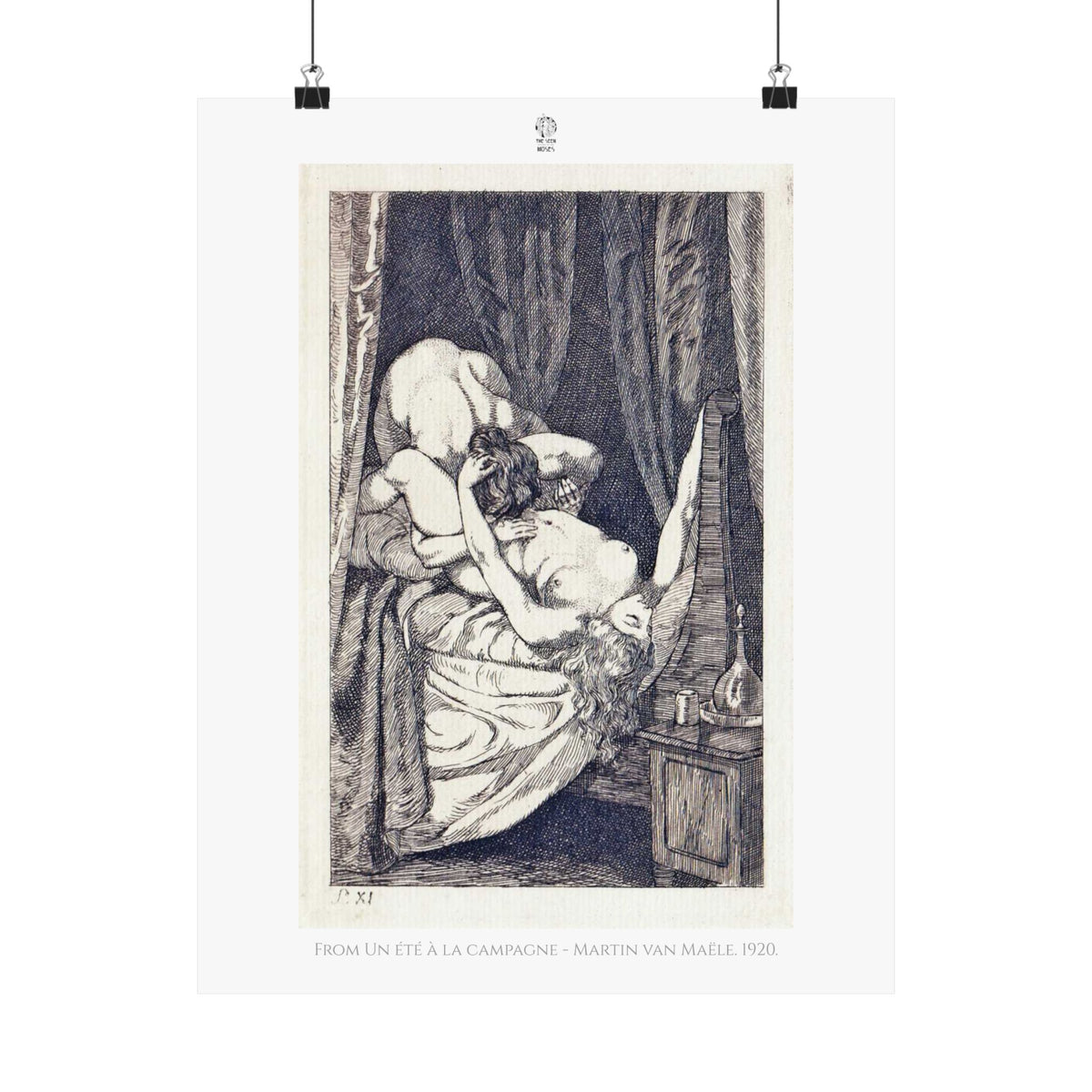 From Un été à la campagne by Martin van Maële. 1920.