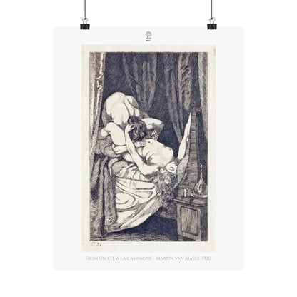 From Un été à la campagne by Martin van Maële. 1920.